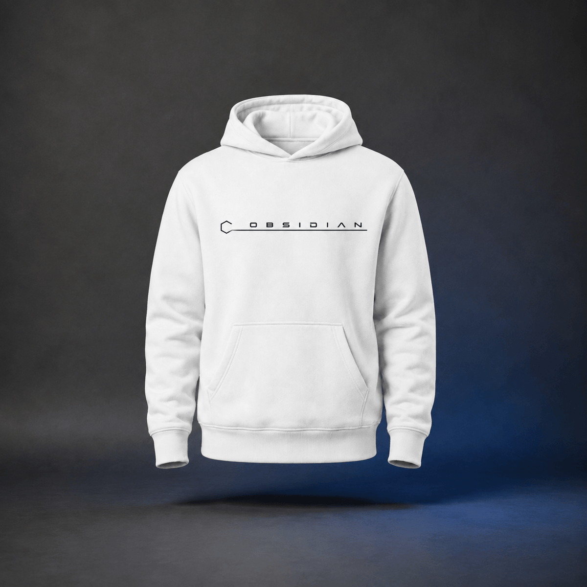 Obsidian Core Hoodie Arctic White