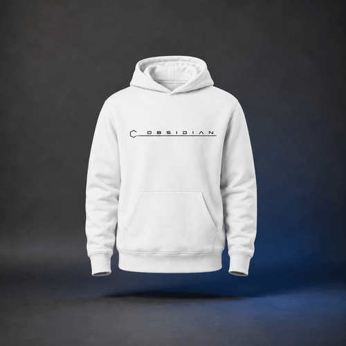Obsidian Core Hoodie Arctic White