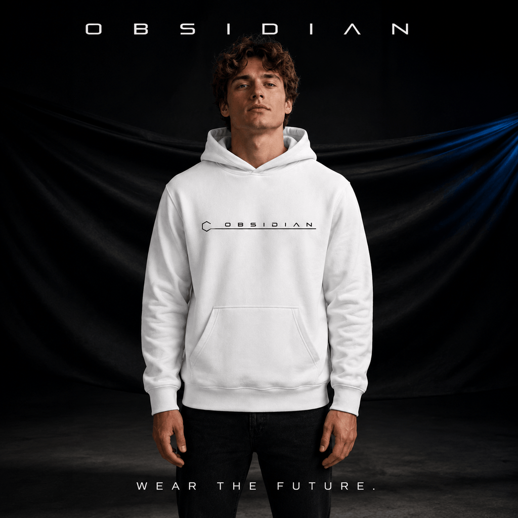 Obsidian Core Hoodie Arctic White