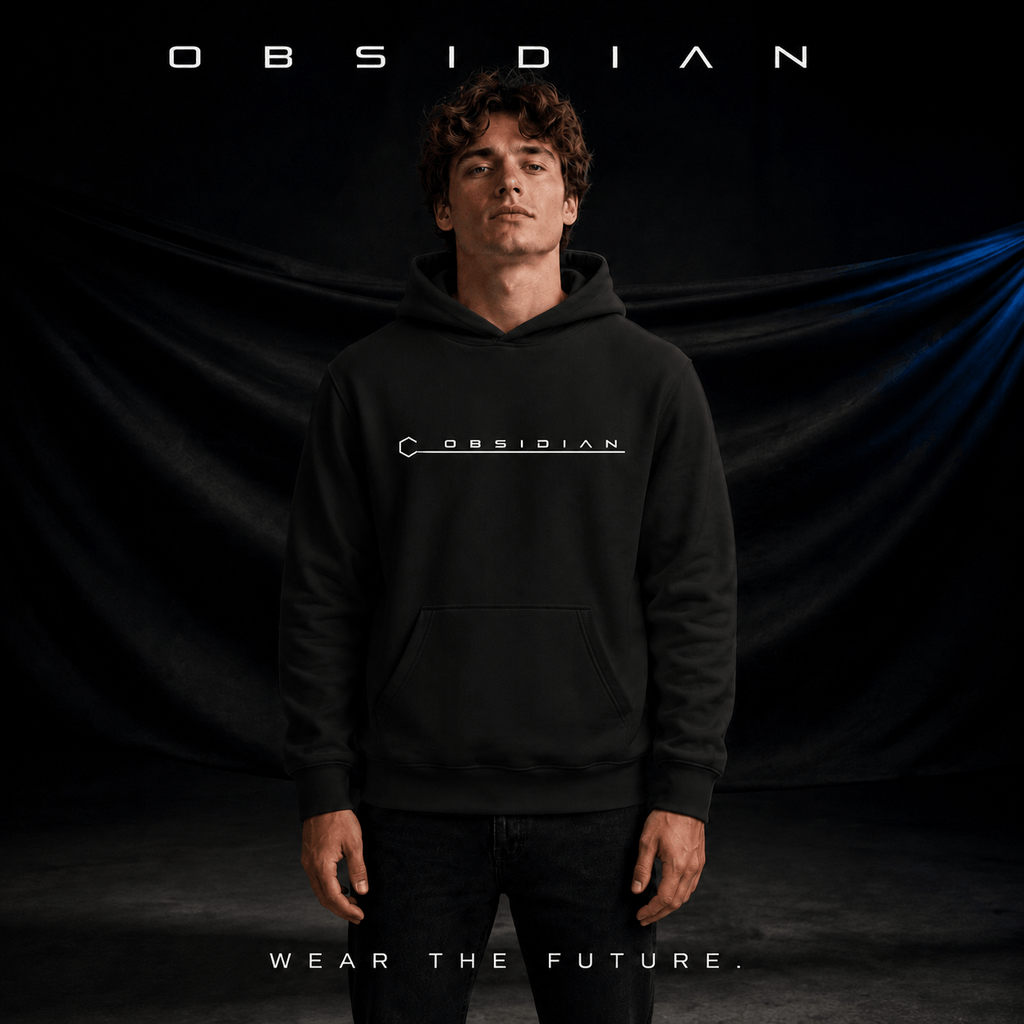 Obsidian Core Hoodie Onyx Black