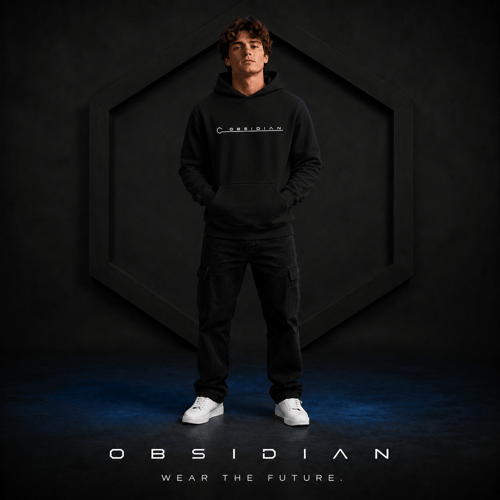 Obsidian Core Hoodie Onyx Black