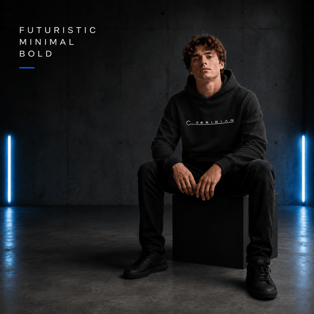 Obsidian Core Hoodie Onyx Black