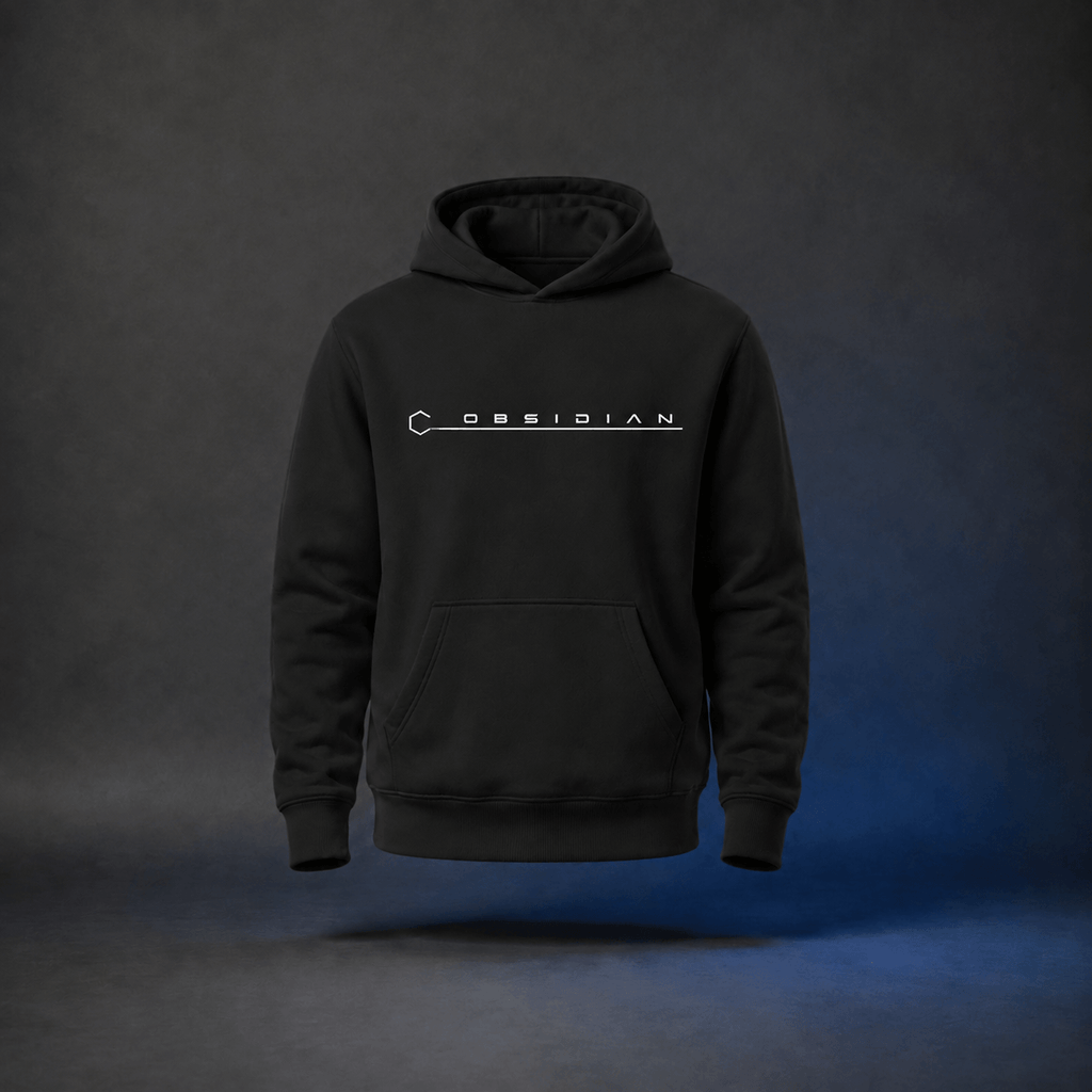 Obsidian Core Hoodie Onyx Black