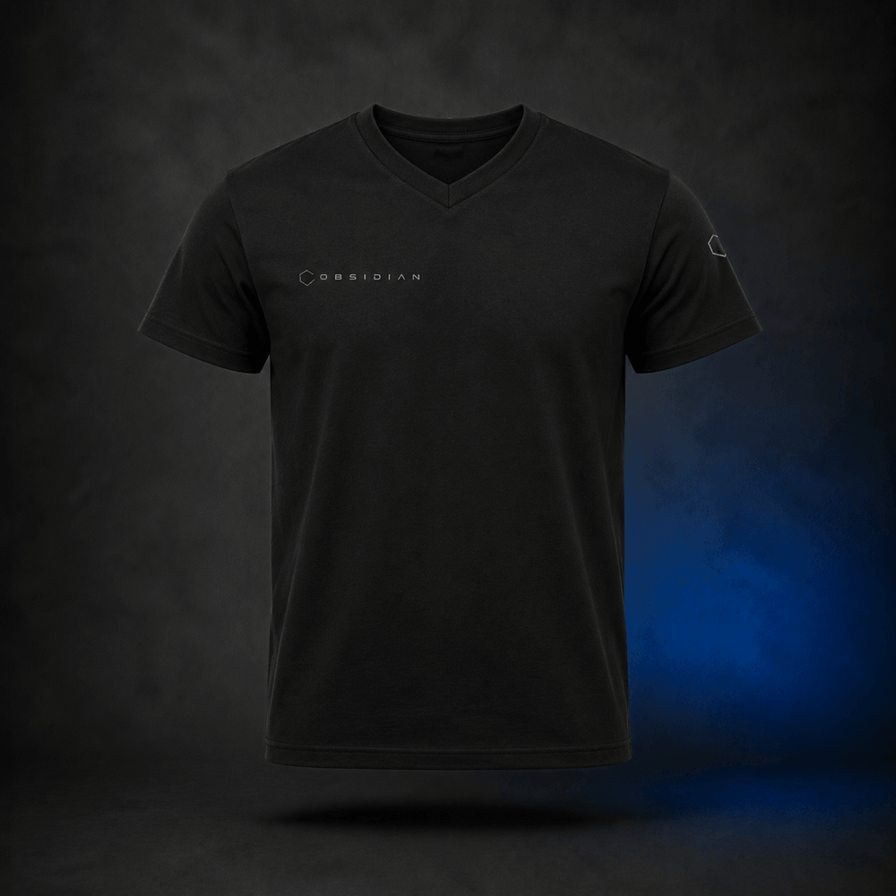 Short sleeve Obsidian T-Shirt.