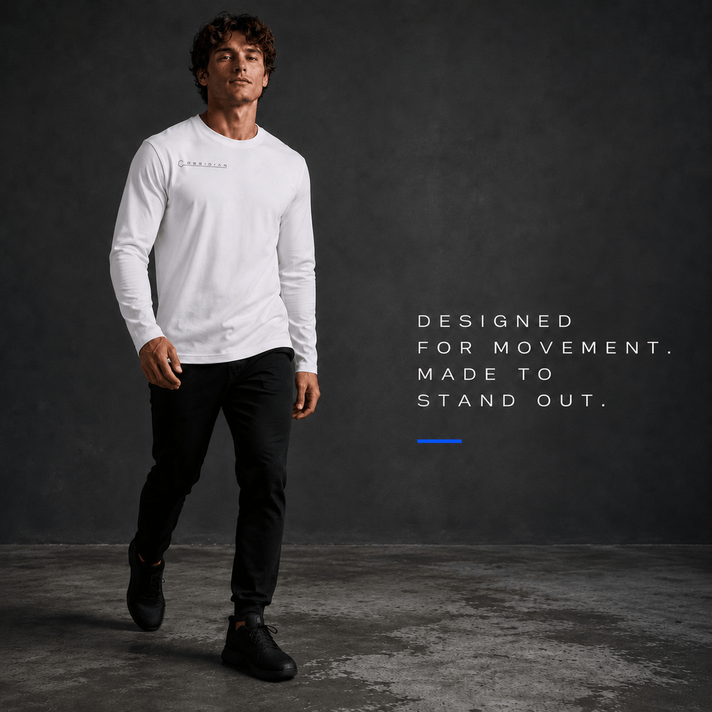 Obsidian Signature Long Sleeve White