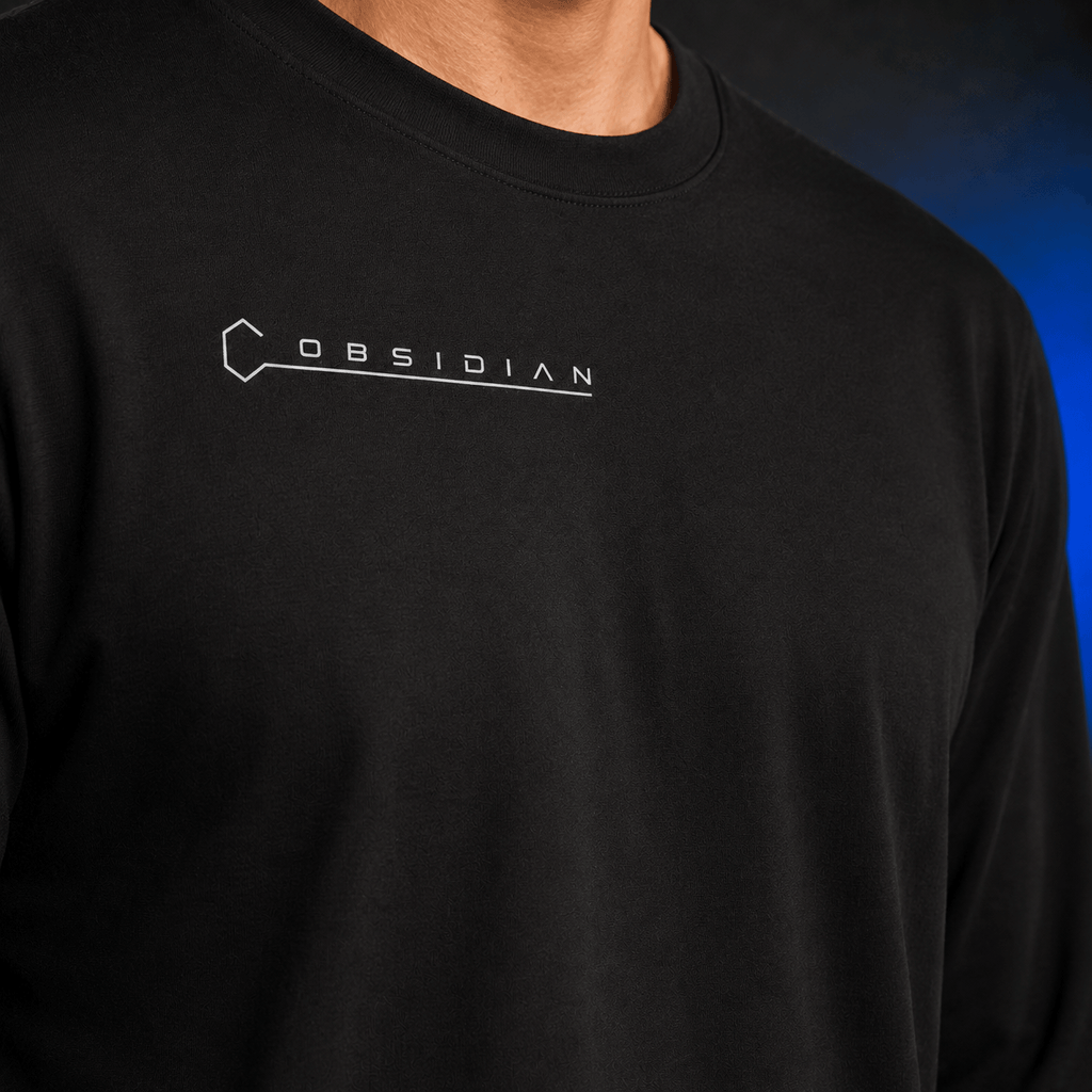 Obsidian Signature Long Sleeve Black