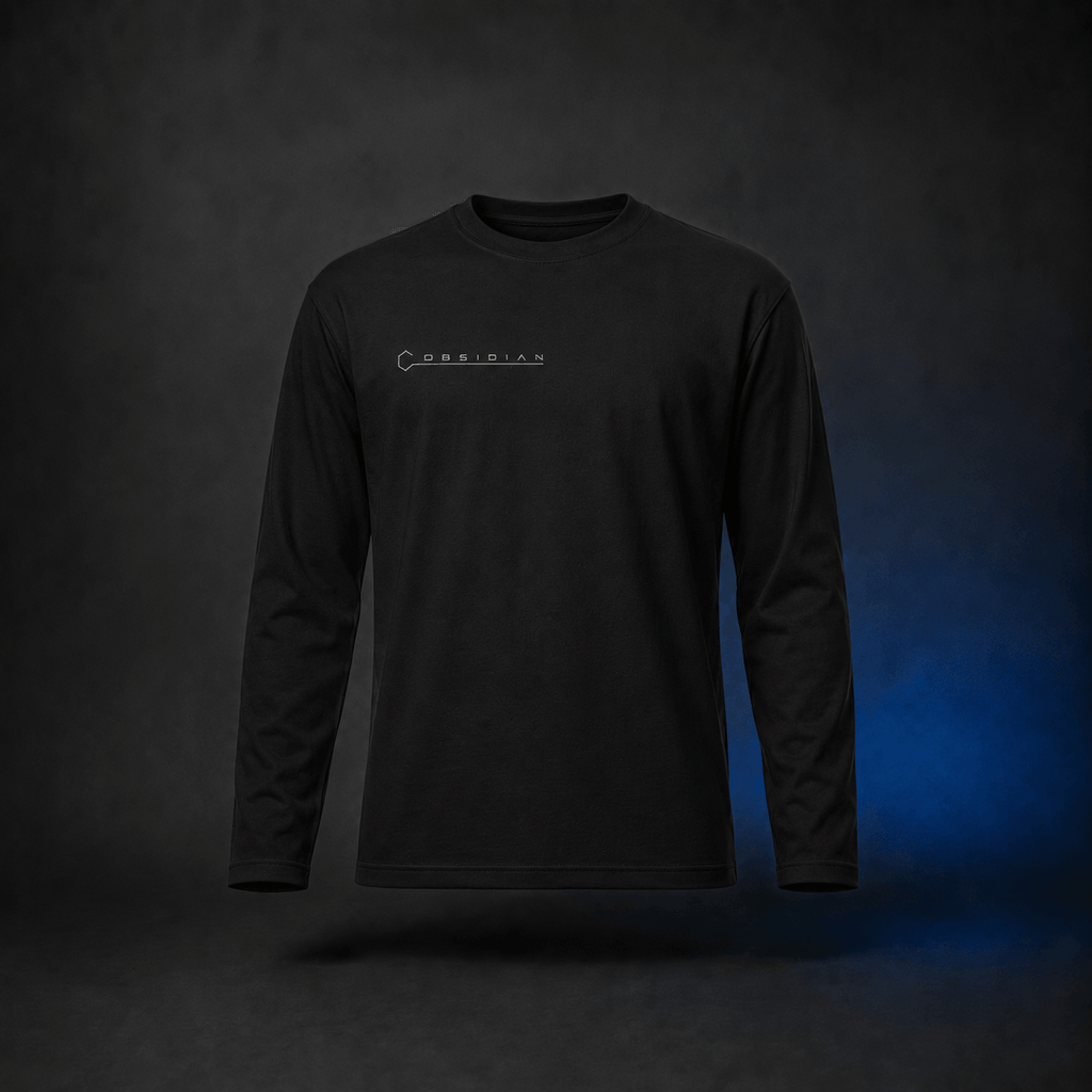 Obsidian Signature Long Sleeve Black