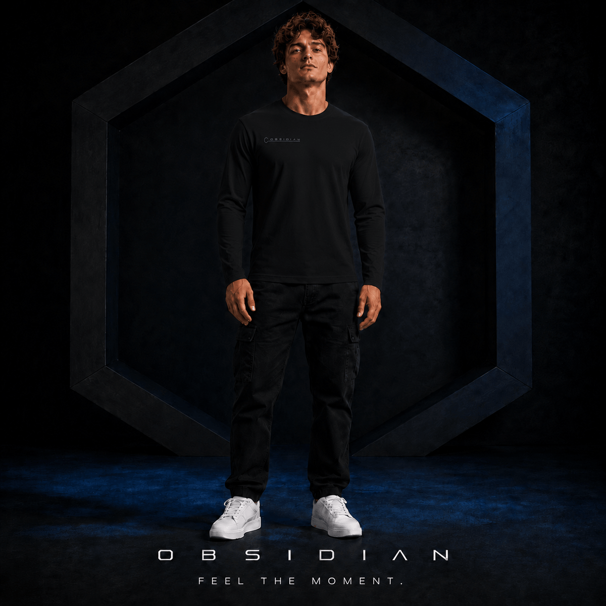 Obsidian Signature Long Sleeve Black